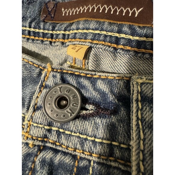 Y2K 2000s Yanuk Jeans Women's Mirage Flared Bootcut Size 27 Vintage EUC Low Rise - Picture 10 of 16